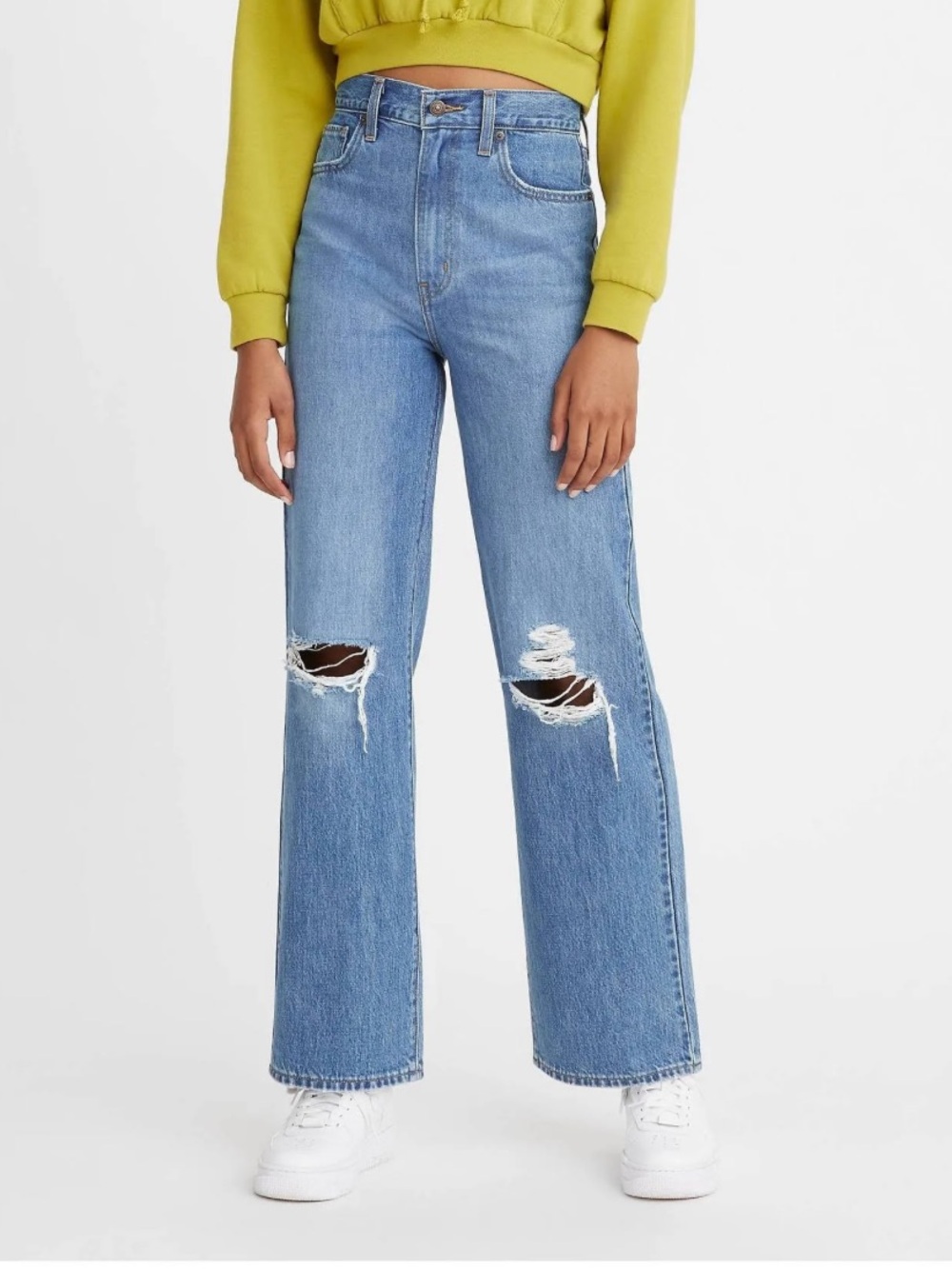Levi’s High Waisted Straight Denim Jeans